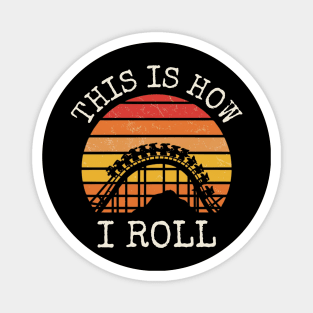 Roller-coaster Magnet